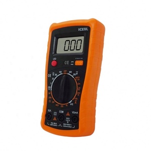 มัลติมิเตอร์ดิจิตอล VC830L แบบพกพา หน้าจอ LCD มีไฟแบ็คไลท์ วัดค่า AC/DC แอมป์ โวลต์ โอห์ม เครื่องทดสอบแรงดันไฟฟ้า - Product Image 3