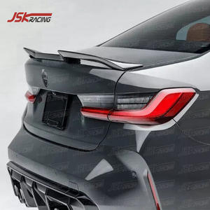 Aileron arrière en fibre de carbone sèche pour 2021 <span class=keywords><strong>BMW</strong></span> Série 4 G82 <span class=keywords><strong>M4</strong></span> Aileron de coffre de voiture modifié Style Vorstein amélioré - Product Image 2
