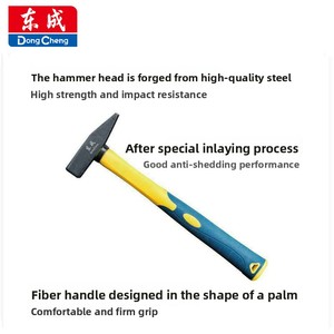 Martello con Manico in Fibra di Sicurezza Dongcheng per Rimozione Scorie, Rimozione Ruggine e Modellatura Lamiere Fai-da-Te - Product Image 2