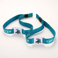 Bracelet RFID en tissu NFC 13,56 MHz 1K, mini-étiquette passive réglable pour événements festifs