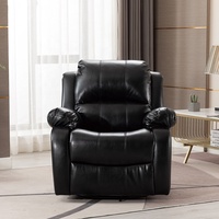 Ensemble de canapé-lit convertible en tissu et cuir de vache, meubles uniques électriques, pour salon