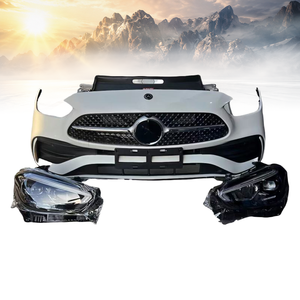 Rejilla de Parachoques Delantero y Cubierta de Faros Originales para <span class=keywords><strong>Mercedes</strong></span>-Benz <span class=keywords><strong>Clase</strong></span> C W206, Producto de <span class=keywords><strong>Seguro</strong></span> de Auto en Oferta - Product Image 3