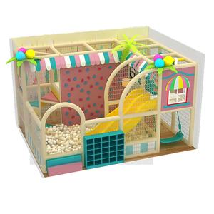 ชุดสนามเด็กเล่นในร่มสำหรับเด็กเครื่องเล่นแบบสไลด์สวนสนุกโรงงานขายส่ง - Product Image 3