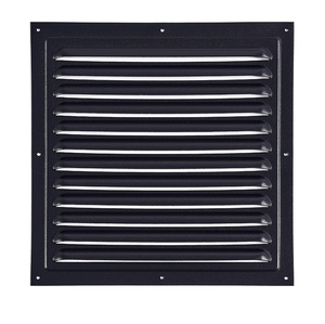 Grille d'aération carrée en aluminium blanche avec diffuseur d'air de plafond et filet anti-insectes en nylon pour CVC - Product Image 4