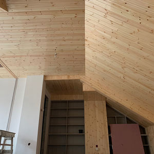 Con y <span class=keywords><strong>sin</strong></span> <span class=keywords><strong>nudos</strong></span>, panel de techo de madera de <span class=keywords><strong>pino</strong></span> para interiores, revestimiento de tablones, secado al horno o secado al horno y panel termo tratado - Product Image 4