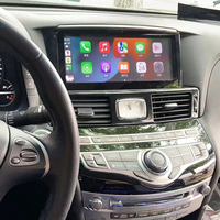 Lecteur de navigation Android tout-en-un 10,25 pouces avec CarPlay intégré, écran IPS monté sur tableau de bord pour Infiniti 2013-2019 Q70/Q70L