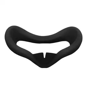 Refaster Mềm Chống Mồ Hôi Silicone Mặt Nạ Mắt Trường Hợp Bìa Da Cho Oculus Quest 2 VR Kính Mặt Mắt Bìa pad