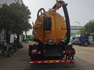 Camion de pompage et de vidange des eaux usées LiuQi à double essieu arrière, manuel, diesel, 20 mètres cubes, à vendre - Product Image 3