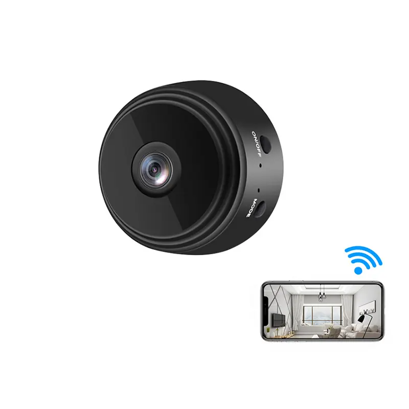 Smart A9 Wifi V380pro App Night Vision Battery Small Wireless Mini Camera