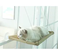 Detachable Soft Comfortable Window Mount Pet Hammock Pet Shelf Seat Beds Cat Hanging Beds