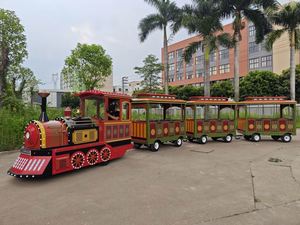 Indoor/<b>Outdoor</b> Kids Electric Trackless <b>Train</b> Rides Fiberglass & Metal with Steel Structure for Shopping Mall Amusements - Product Image 2
