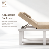 Multifunktionale Kosmetikliege mit Verstellbarer Rückenlehne, Ergonomisches Design für Ultimativen Kundenkomfort bei Massage und Ästhetik