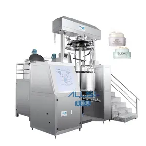 AILUSI Vacuum emulsifying homogenizer mixer cosmetic cosmetics production machines for shea body butter food and beverages
