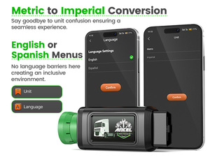 เครื่องสแกนรถบรรทุกหนัก ANCEL HD120 24V OBD2 4x4 ดีเซล รถกระบะ 9/16 พิน สำหรับบลูทูธ OEM ODM DPF Regen สำหรับวิเคราะห์เครื่องยนต์ VOLVO - Product Image 4