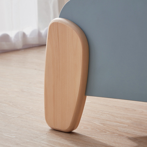 Último Diseño de Cama Doble Infantil de Madera Maciza en Color Sal Marina, Estilo Nórdico Moderno Clásico, Personalizable en Múltiples Tamaños - Product Image 5