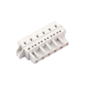 Borne <span class=keywords><strong>de</strong></span> connexion MCS enfichable série Wanjie WJ0601-08/WJ0701-08, pas <span class=keywords><strong>de</strong></span> 7,5/7,62 mm, 2P-24P, 300V/15A, 28-12AWG, borne à vis pour circuit imprimé - Product Image 1