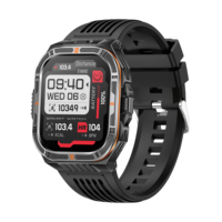 Reloj Inteligente Deportivo para Hombre de la Mejor Calidad, Reloj Inteligente HT38 con Llamadas Bluetooth y Funciones de Fitness