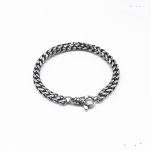 yunnique Stylish <b>Titanium</b> Steel Motorcycle Bracelet Geometric <b>Chain</b> Unisex Gift Jewelry - Product Image 5