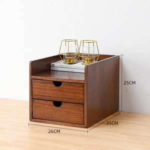 En bois multifonction <span class=keywords><strong>bureau</strong></span> maquillage stockage bois <span class=keywords><strong>bureau</strong></span> soins <span class=keywords><strong>de</strong></span> la peau cosmétique <span class=keywords><strong>bureau</strong></span> maquillage <span class=keywords><strong>organisateur</strong></span> avec tiroir - Product Image 5