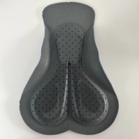 Cuissard de cyclisme rembourré haut de gamme italien pour femme avec coussinet en éponge pour la protection des hanches