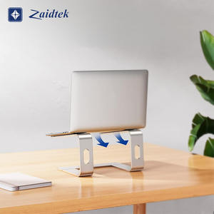 Soporte de Escritorio para Computadora Portátil, Base de Aluminio para PC, Soporte de Refrigeración Ajustable en Altura, Soporte Portátil - Product Image 5