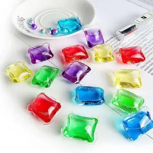 OEM Laundry Capsule pods Laundry Detergent Pods Clothes Cleaning Liquid Detergent sealed with Laundry Bead