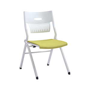 Asiento plegable de material PP + GF con marco fijo, silla de entrenamiento para conferencia - Product Image 5