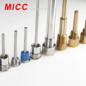 MICC Efisiensi Termal Tinggi Penggunaan Aman Thermowell Tembaga (Seluruh) Melindungi Sensor Suhu