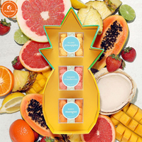 Boîte à Bento jetable, boîtier personnalisé en forme d'ananas Tropical, personnalisé, nouvelle collection cadeau