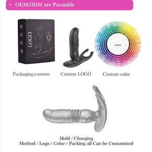 Delove Vibradores <span class=keywords><strong>Gay</strong></span> con Control remoto inalámbrico Butt Plug Masajeador de próstata Estimulador Adulto Placer Anal Juguetes sexuales para hombres y mujeres - Product Image 6