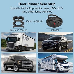 P Z D <span class=keywords><strong>B</strong></span> Loại Xe Cửa Con Dấu Weatherstripping Cửa Con Dấu Cao Su Dải Xe Cách Âm Cao Su Niêm Phong Cho Xe Cao Su - Product Image 2