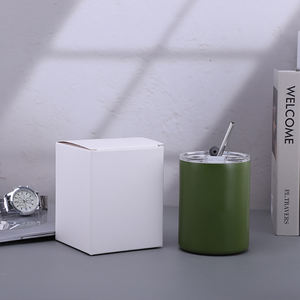 Mug isotherme de luxe en acier inoxydable Atlas avec logo personnalisé, sans BPA, tasse de bureau, style moderne - Product Image 6