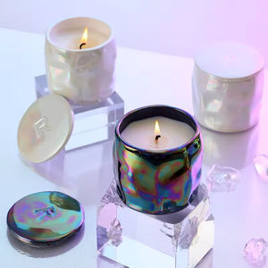 Unique Pearl Ceramic <b>Candle</b> for Weddings Holidays Bars-Essential Oil Scented <b>Candles</b> for Ramadan and Father's Day - Product Image 1