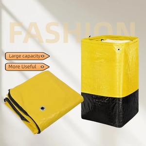Le sac en plastique de collection de chariot de nettoyage de PE avec les poignées renforcées résiste aux charges lourdes - Product Image 2