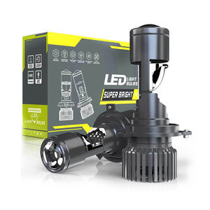 H4 bola lampu LED, Kit bohlam proyektor Mini lensa proyektor H4, LED cahaya kabut H4/9003/HB2 Canbus Hi/<span class=keywords><strong>Lo</strong></span> - Product Image 2