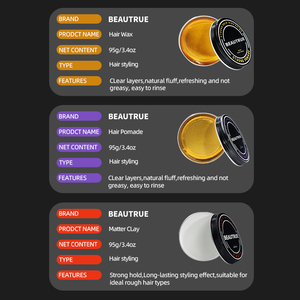 Vente en gros de Gel capillaire de marque privée, produits de coiffure <span class=keywords><strong>à</strong></span> <span class=keywords><strong>forte</strong></span> tenue, Pomades de <span class=keywords><strong>cire</strong></span> capillaire - Product Image 4