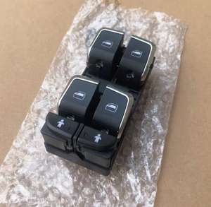 Applicable aux Audi A6 S6 A7 A8, interrupteur principal de lève-<span class=keywords><strong>vitre</strong></span> de porte avant gauche, interrupteur de commande de <span class=keywords><strong>vitre</strong></span> 4G0959851B 4G0959851D - Product Image 1