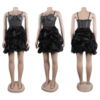 Robe pour femme en sequins, 4 couleurs, mini robe scintillante, robe de soirée, taille S-XXXL