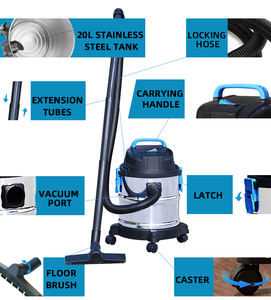 EAKO-Aspirador en seco y húmedo de alta calidad, extractor de precio competitivo, para exteriores, hotel, hogar, limpieza de coches, 2017 - Product Image 4