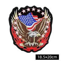 Emblème de coiffe de chef indien Gillian, patch brodé thermocollant avec tissu en caoutchouc et toile, écologique