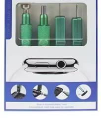 Kit d'outils de réparation et de démontage de batterie de montre <span class=keywords><strong>4</strong></span> en 1 pour <span class=keywords><strong>iWatch</strong></span> S4 S5 SE S6 S7 S8 S9 Ultra, outil de réparation du câble flexible de l'écran LCD - Product Image 4