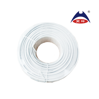 Diakui CE kabel listrik PVC konduktor tembaga fleksibel kawat kabel 2*0.75mm 2*1mm 2*1.5mm untuk rumah bangunan kawat tembaga