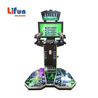 Máquina de Videojuegos de Simulación de Tiro con Pistola, Operada con Monedas, para 2 Jugadores, de Alta Calidad, Marca LIFUN, para Zonas de Entretenimiento, en Venta