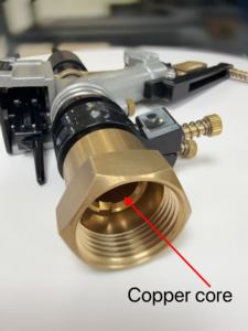 FS-25 Copper Rocker Arm Copper Base Water Gun Irrigação 1 Polegada Big Rain Gun Sprinkler para Sistema de Irrigação Agrícola - Product Image 2