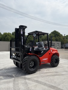 Forklift Medan Berat 4x4 Diesel Off Road Konstruksi Tugas Berat Semua Cuaca Truk Pengangkat Luar Ruangan Mesin China - Product Image 6