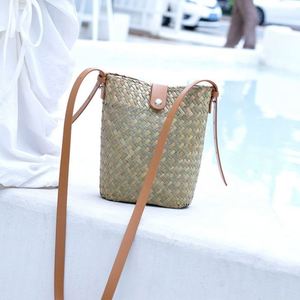 Bolso de Hombro Casual de Paja para Mujer, Estilo Urbano, para Teléfono Móvil, Tejido a Mano, Bolso de Playa con Personalidad - Product Image 5