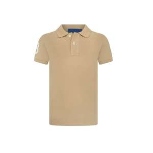 Polos de algodón 100% personalizados para hombre, camisas Polo de manga corta de Color sólido con logotipo propio estampado en blanco de talla grande para hombre - Product Image 2