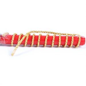 Cordón de alambre dorado para uniformes ceremoniales alemanes, ecológico, al por mayor, diámetro personalizado para bolsas de ropa, ENVÍO RÁPIDO - Product Image 1