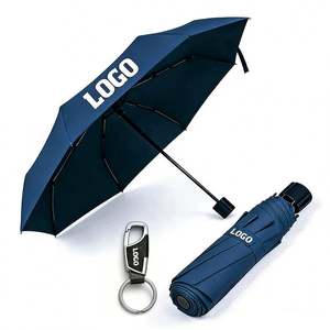Parapluies personnalisés en gros avec logo pour événements professionnels, cadeaux promotionnels, parapluies coupe-vent personnalisés en vrac - Product Image 1