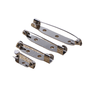 HTYFS Metal cobre hierro Simple seguridad pin Pin insignia broche tela ramillete Accesorios - Product Image 1